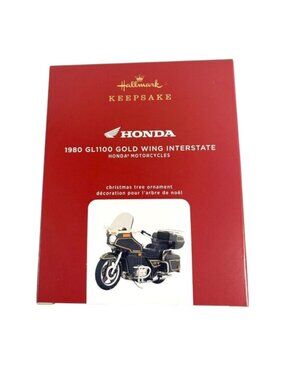 Hallmark Honda GL1100 Motorcycle Ornament New 2020
